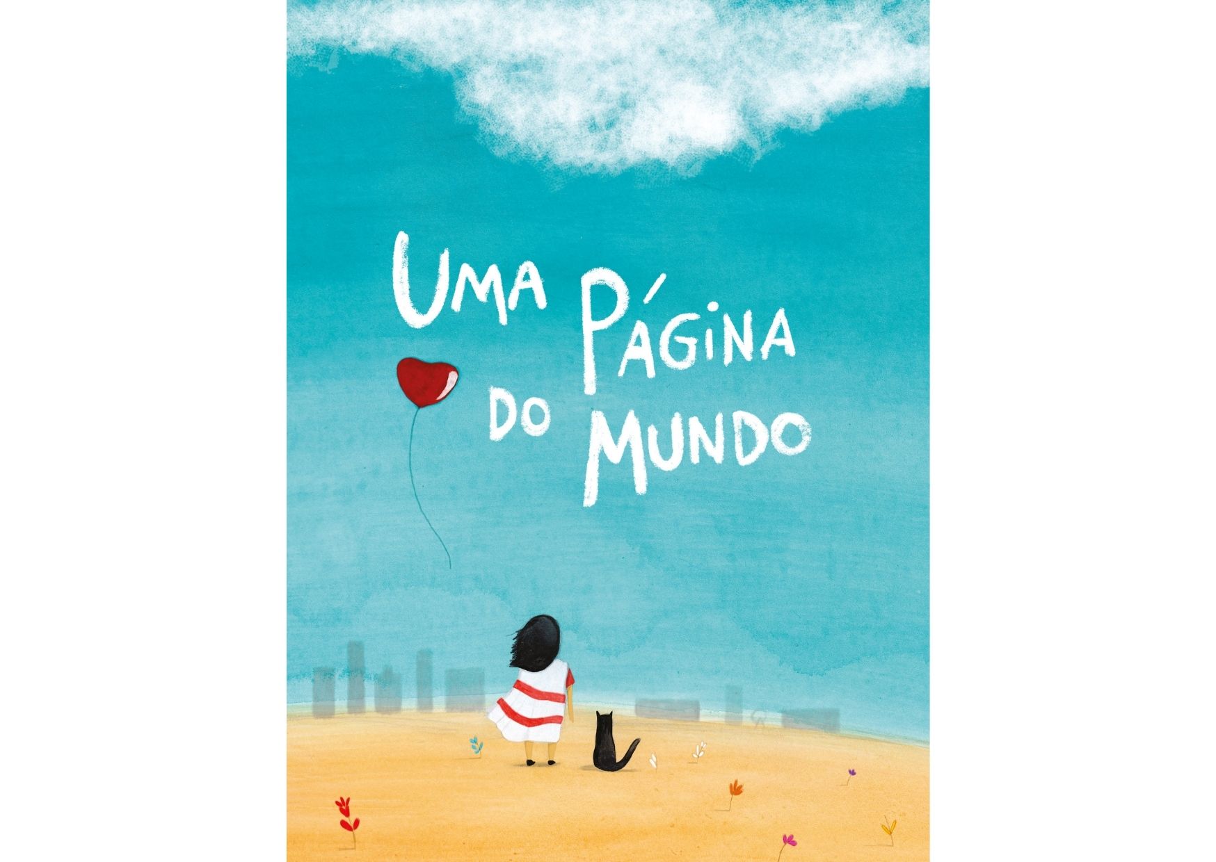 Capa do livro Uma Página do Mundo - A relação das crianças e o isolamento durante a pandemia