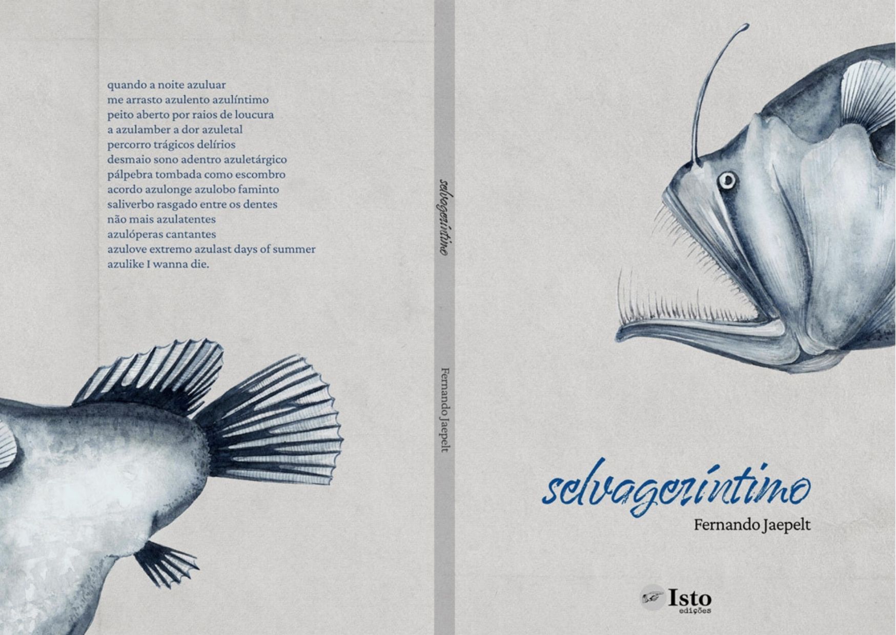 Capa do livro Selvageríntimo, de Fernando Jaepelt. 