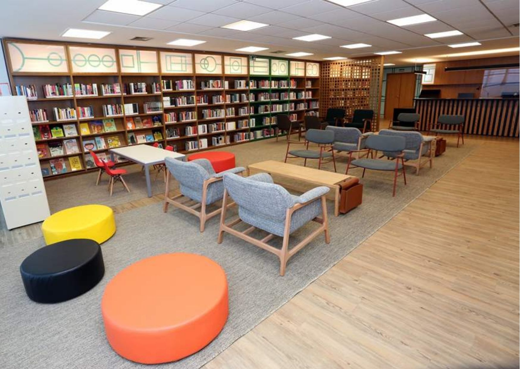 Imagem da Biblioteca do Centro Cultural Unimed-BH