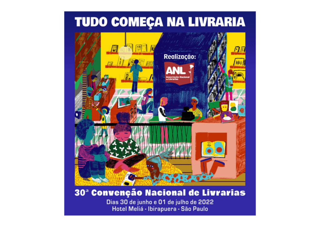 Imagem de divulgação da 30ª Convenção Nacional das Livrarias