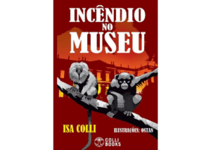 Capa do livro Incêndio no Museu