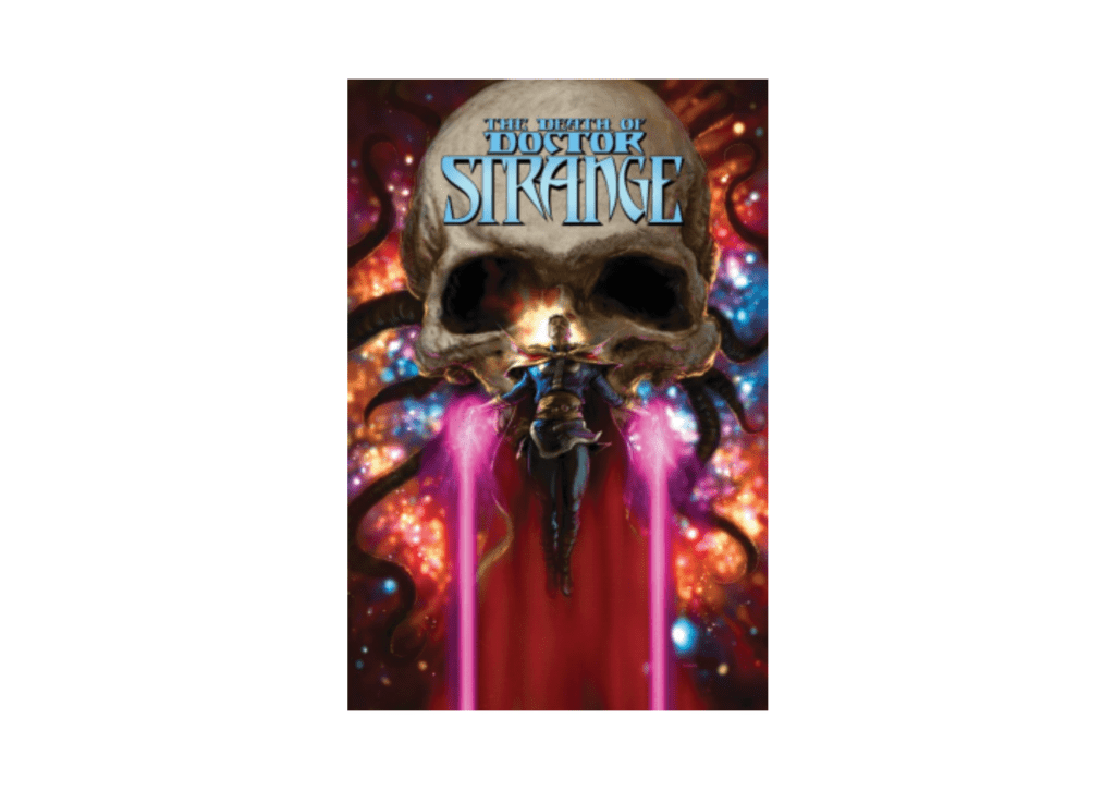 Capa de A Morte do Doutor Estranho vol. 1 - Lançamento Marvel da Panini