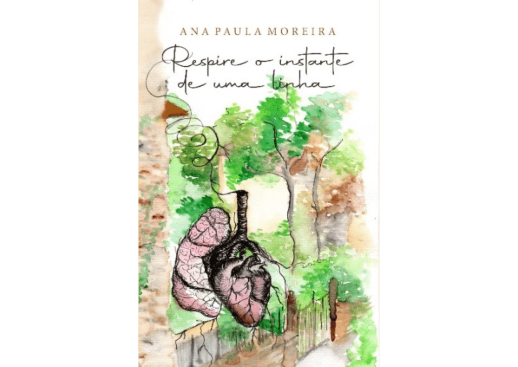 Capa do livro Respire o instante de uma linha