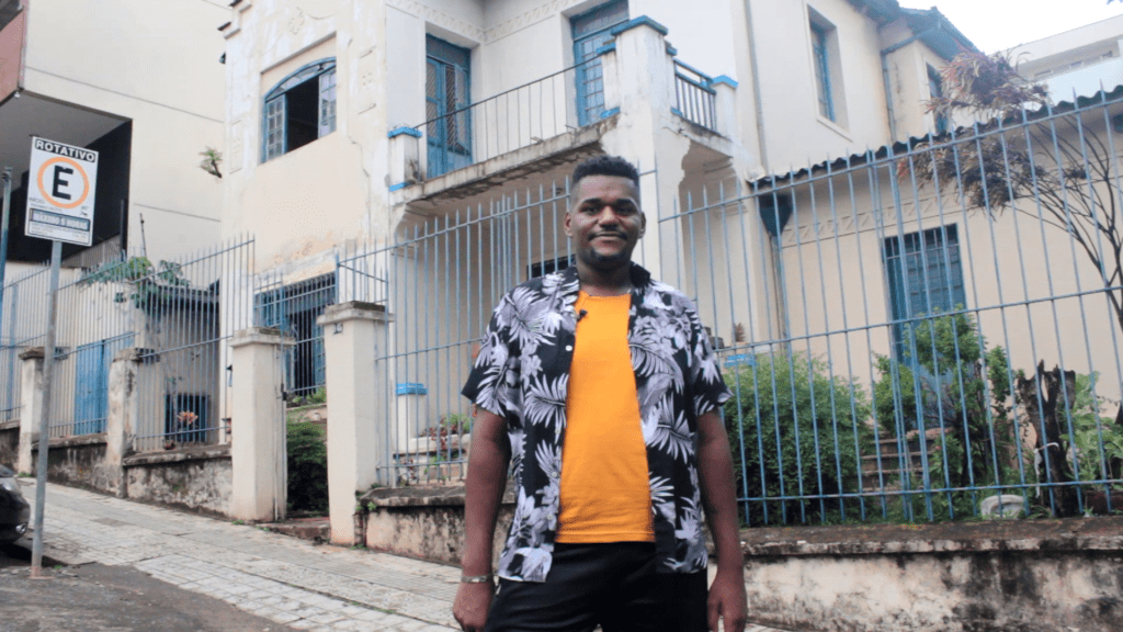 Cândido Guerreiro participa do programa Favela Versa - divulgação Rede Minas 