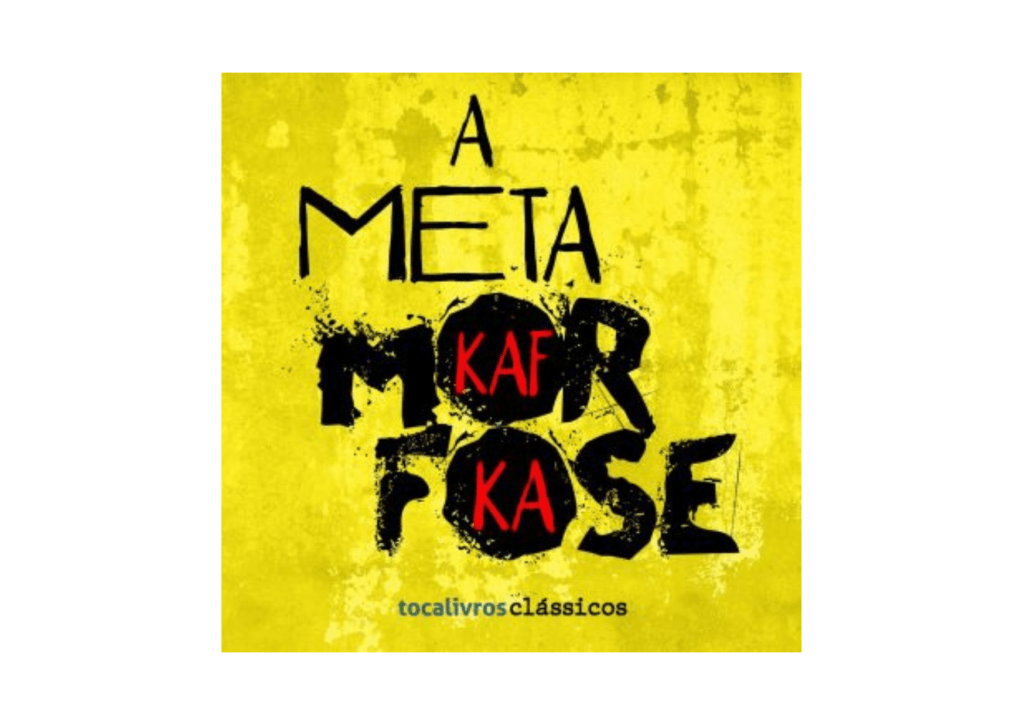 Capa do audiobook de A Metamorfose 