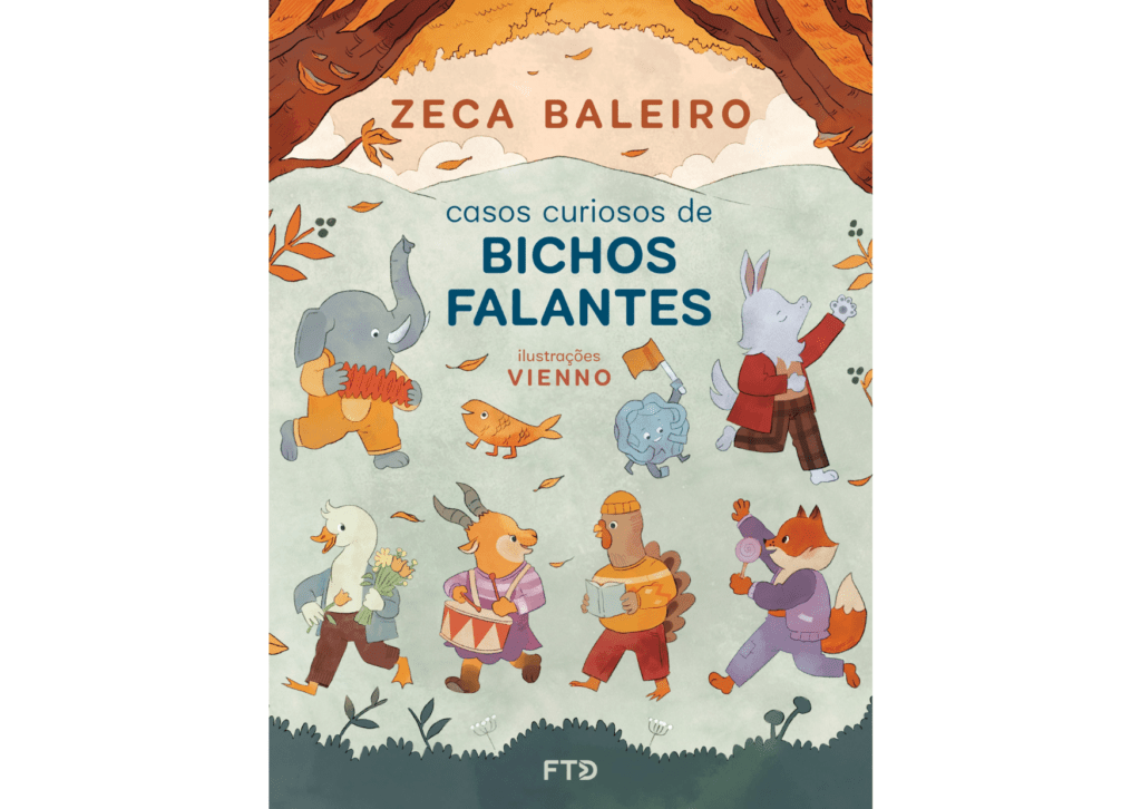 Capa do livro Casos curiosos de bichos falantes
