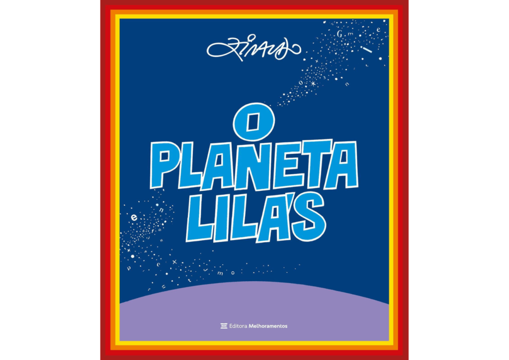 Capa da nova edição do livro O Planeta Lilás