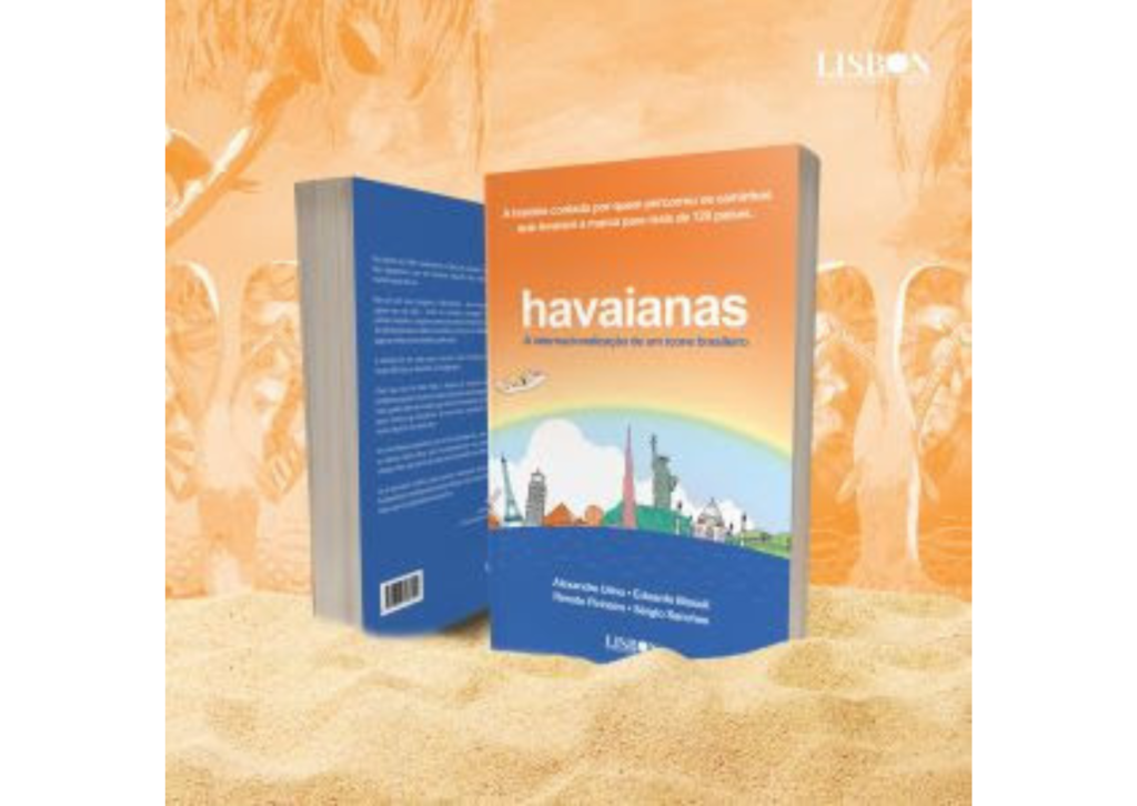 Capa do livro Havaianas - A internacionalização de um ícone brasileiro
