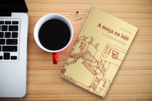 Capa do livro A moça na laje e outras histórias