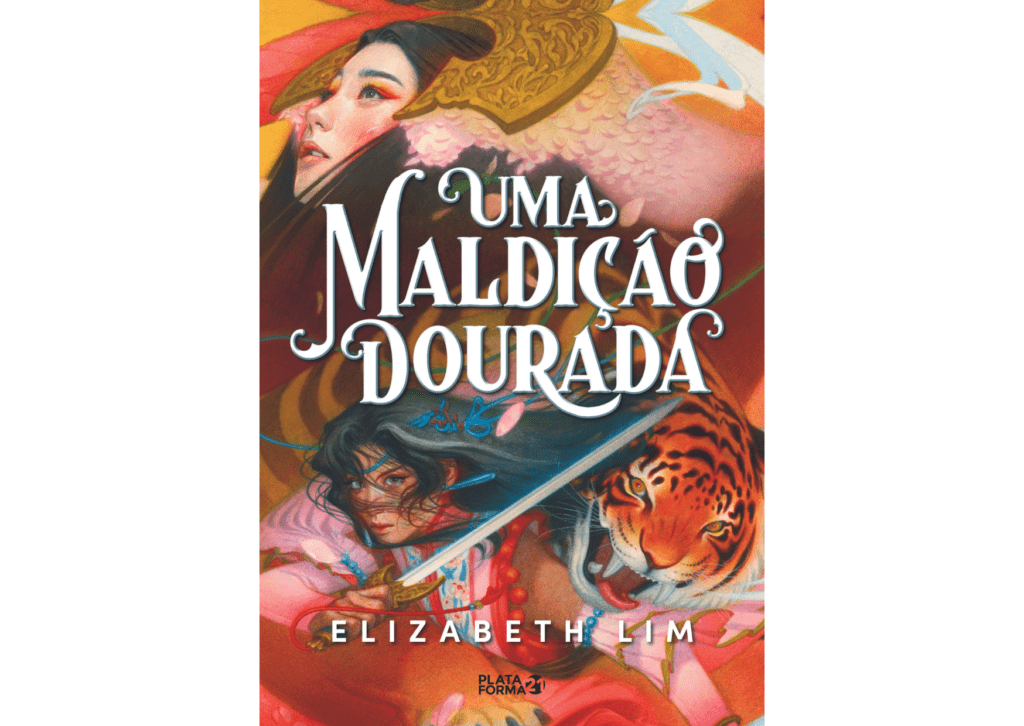 Capa do livro Uma maldição dourada