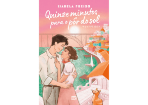 Capa do livro Quinze minutos para o pôr do sol.