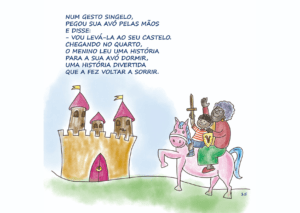 Trecho do livro O Menino e a Avó do Menino