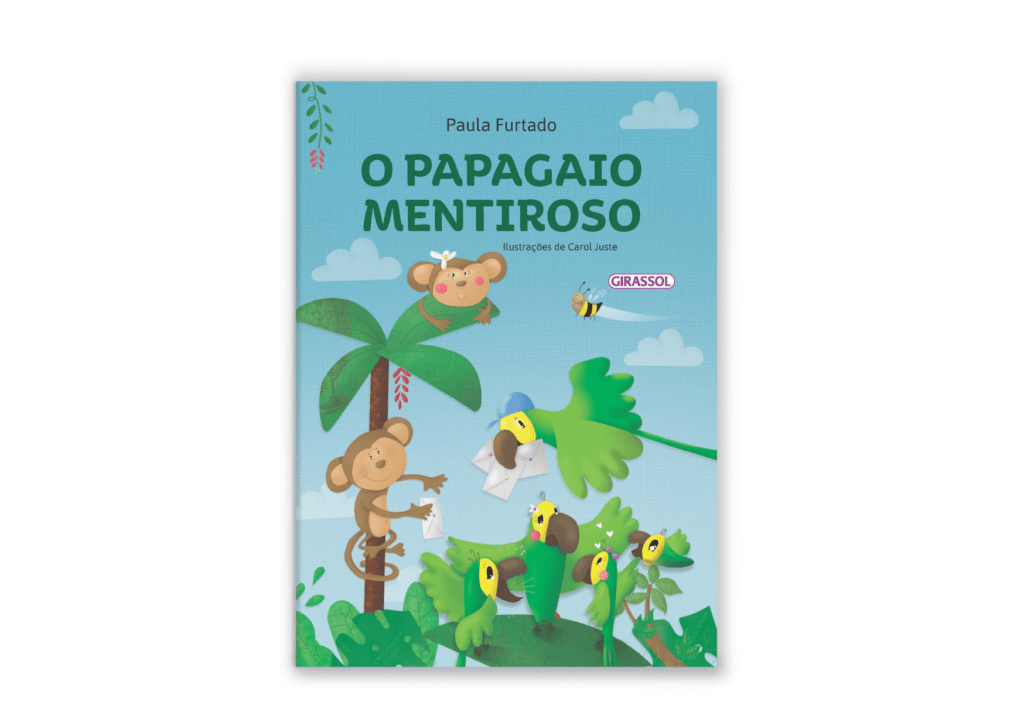 Capa do livro O Papagaio mentiroso