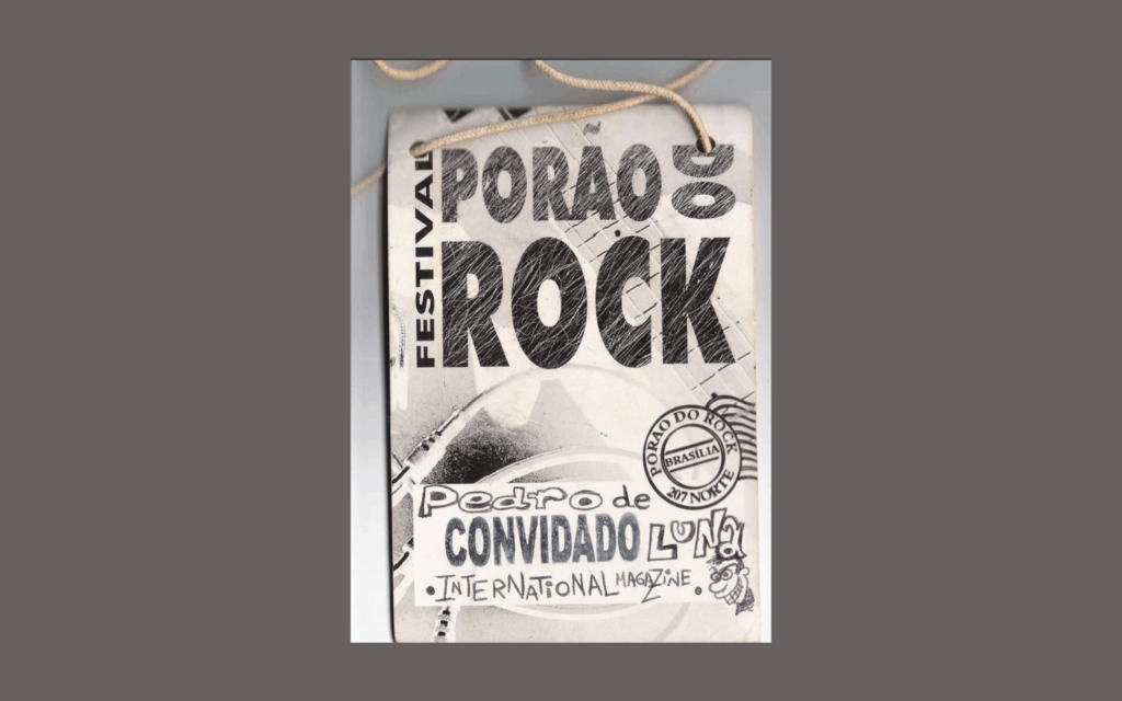 O Festival Porão do Rock foi a inspiração para a obra Histórias do Porão. 
